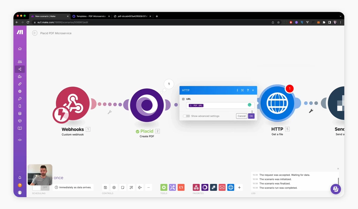 HTTP Module in Make