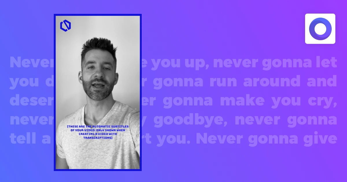 Image for Article How to add AI subtitles to your videos with Placid