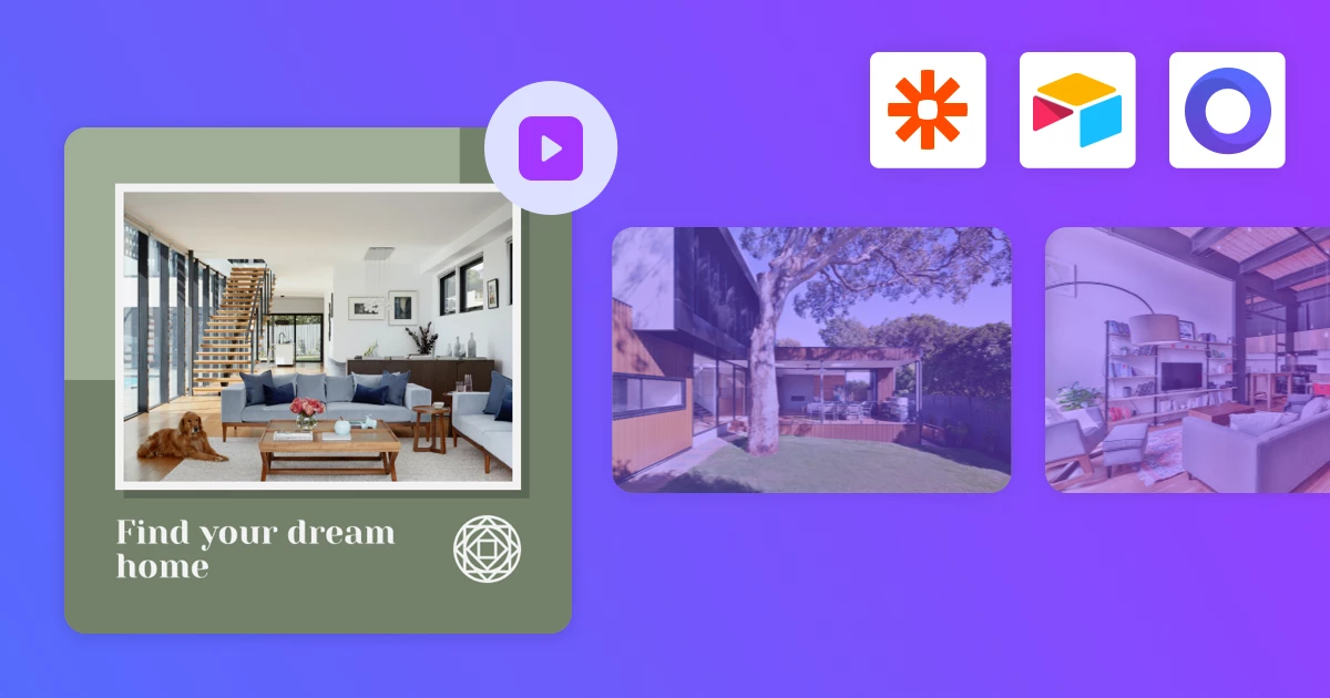 Image for Article How to create a slideshow video from static photos with Placid, Airtable & Zapier