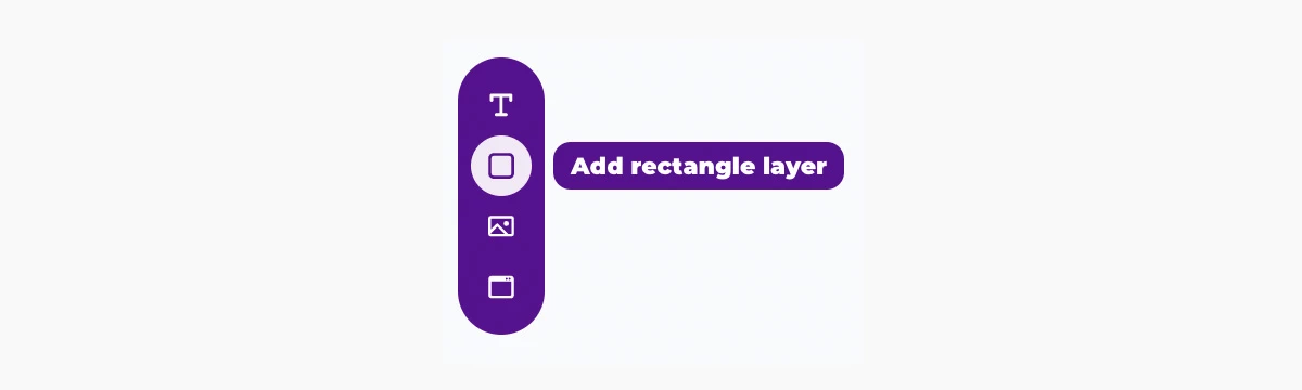Placid template editor - create rectangle