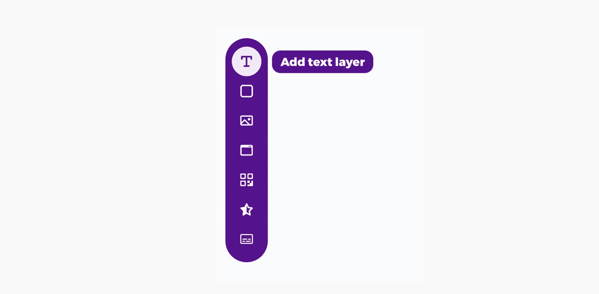 Placid template editor - create text element