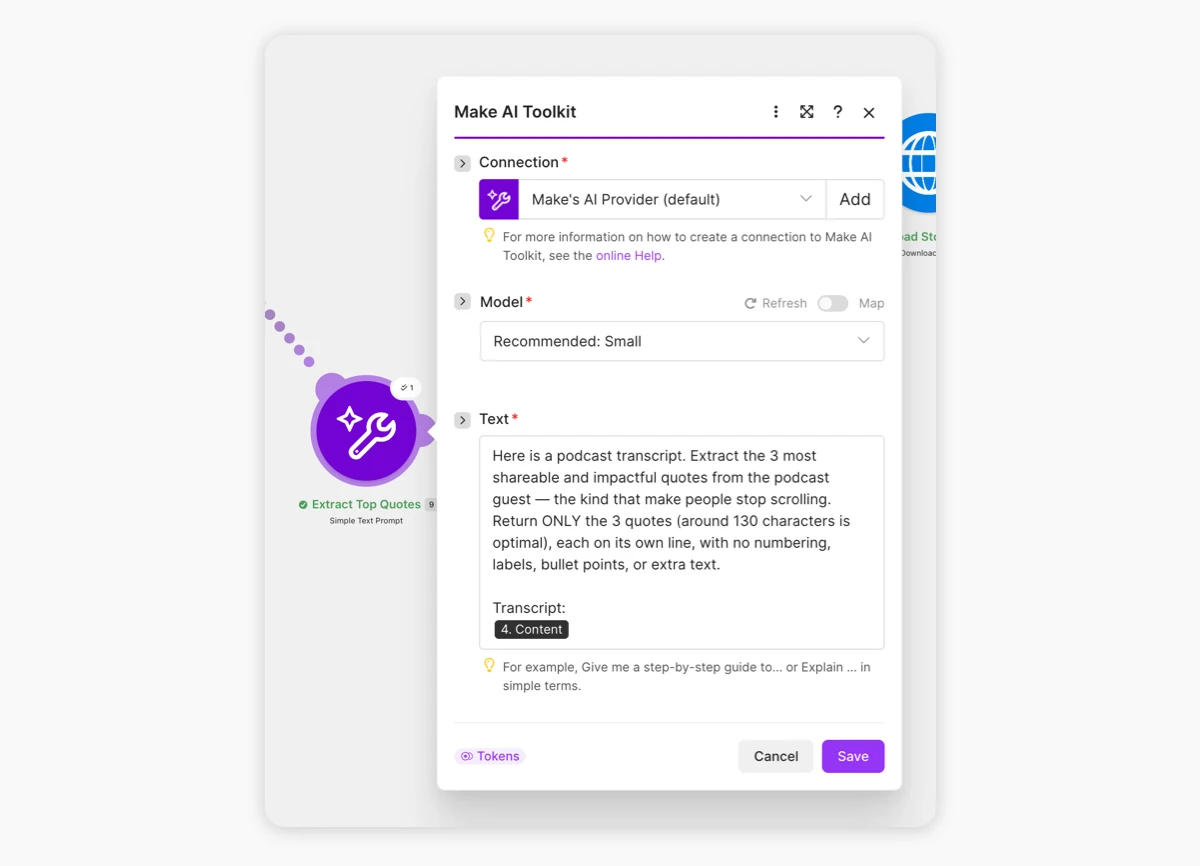 Make AI Toolkit module configuration