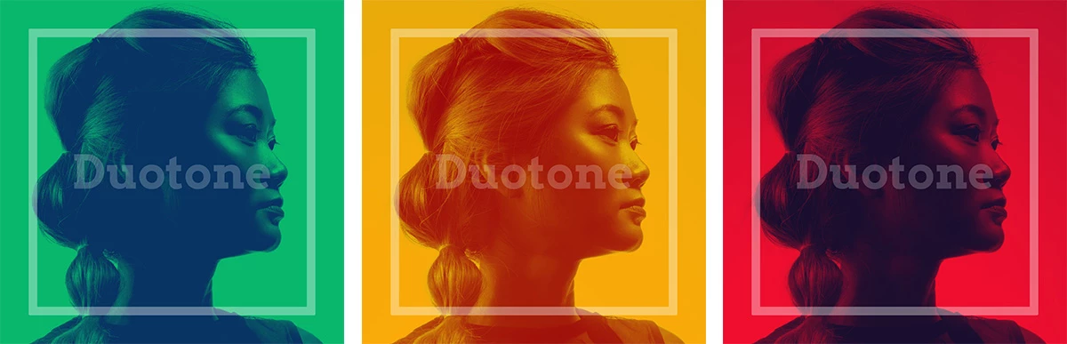 Duotone examples