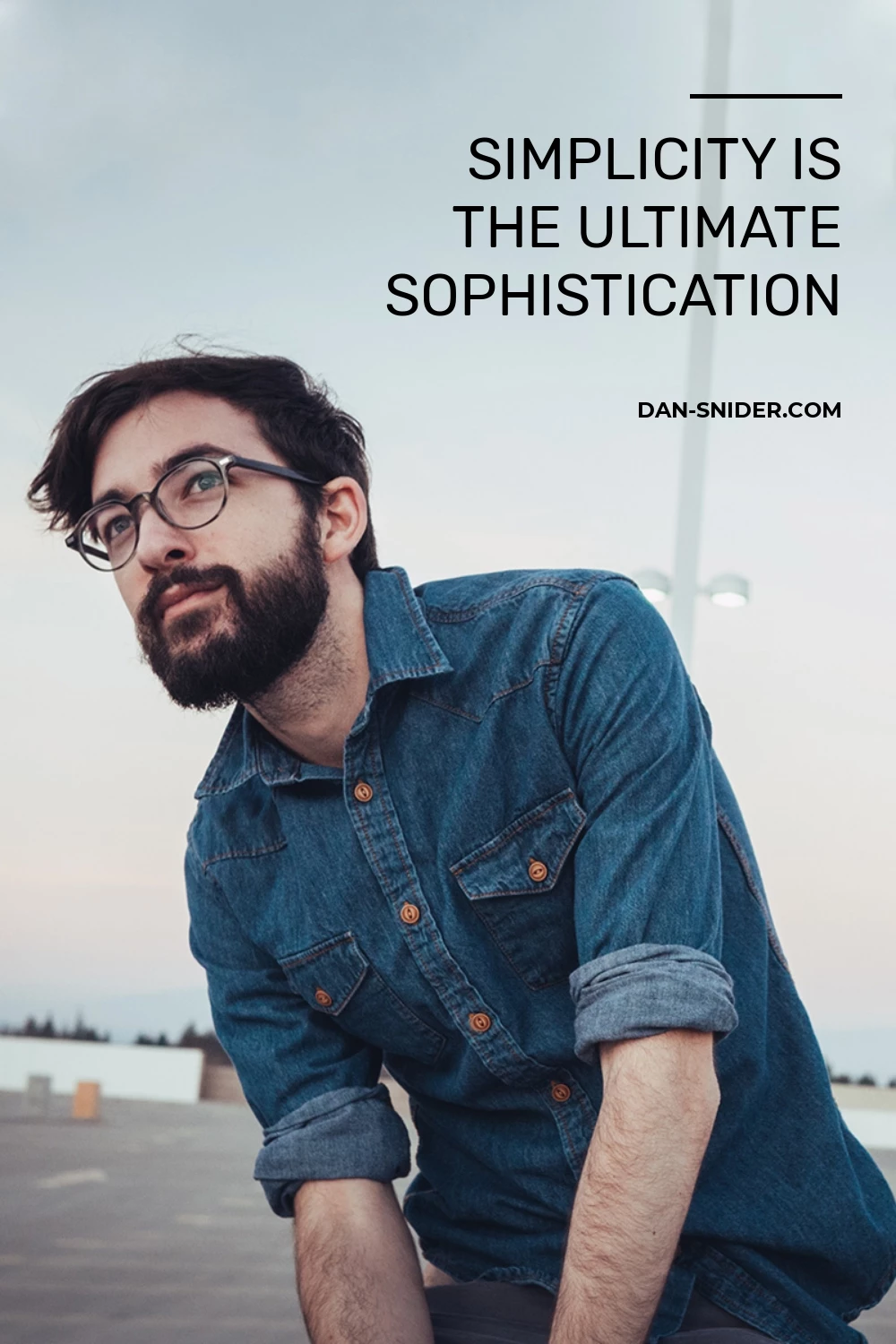 Placid Template Preset with Title Hipster