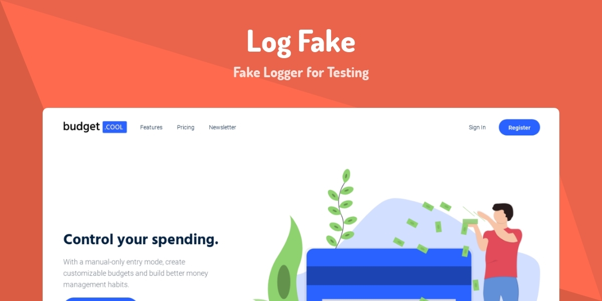 Log Fake - Fake Logger for Testing - Made with Laravel